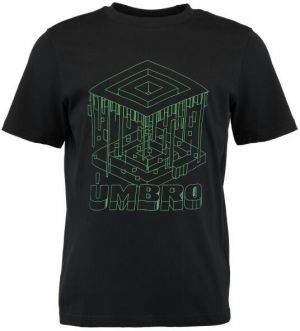 Umbro DOWNLOAD GRAPHIC TEE Pánske tričko, čierna, veľkosť