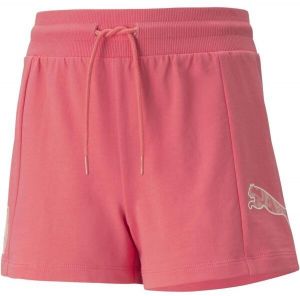 Puma POWER SUMMER HIGH-WAIST SHORTS TR G Dievčenské kraťasy, ružová, veľkosť