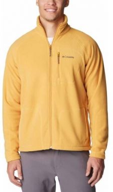 Columbia FAST TREK II FULL ZIP FLEECE Pánska mikina, žltá, veľkosť