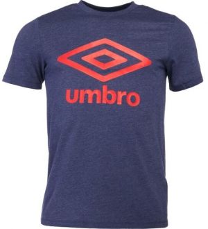 Umbro LARGE COTTON LOGO TEE Pánske tričko, tmavo modrá, veľkosť