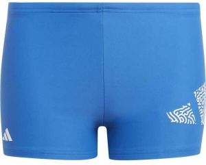 adidas 3 BAR LOG BOXER Chlapčenské plavky, modrá, veľkosť