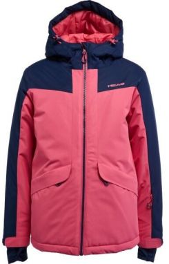 Head LUMI Detská lyžiarska bunda, ružová, veľkosť