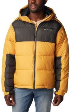 Columbia PIKE LAKE II HOODED JACKET Pánska bunda, žltá, veľkosť