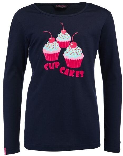 Lewro POPPY Dievčenské tričko, tmavo modrá, veľkosť 128-134