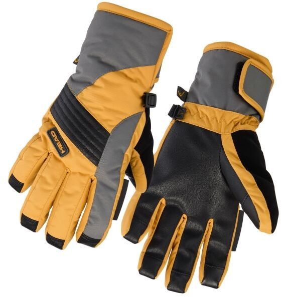 Head FEBBIO Detské lyžiarske rukavice, žltá, veľkosť 5-7Y