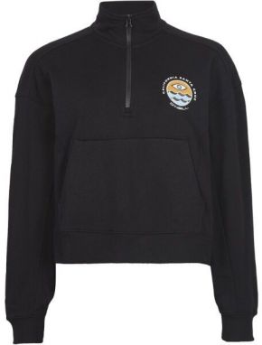 O'Neill COVE 1/2 ZIP SWEAT Dámska mikina, čierna, veľkosť