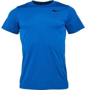 Puma TRAIN FAV BLASTER Pánske tričko, modrá, veľkosť