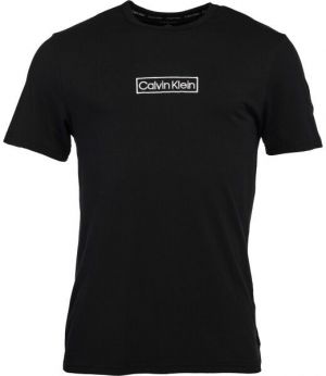 Calvin Klein REIMAGINED HER LW-S/S CREW NECK Pánske tričko, čierna, veľkosť