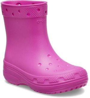 Crocs CLASSIC BOOT T Dievčenské gumáky, ružová, veľkosť 20/21