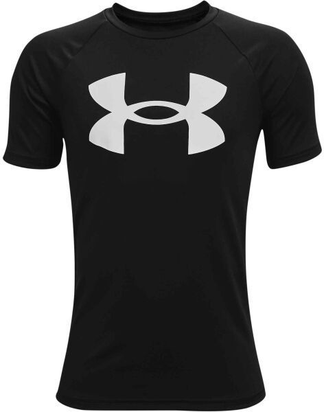 Under Armour TECH BIG LOGO SS Chlapčenské tričko, čierna, veľkosť