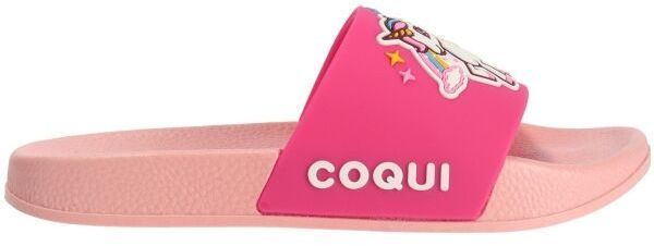Coqui RUKI UNICORN Dievčenské šľapky, ružová, veľkosť