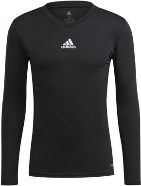 adidas TEAM BASE TEE Pánske futbalové tričko, čierna, veľkosť