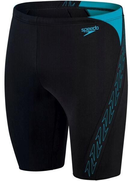 Speedo HYPER BOOM SPLICE JAMMER Pánske plavky, čierna, veľkosť