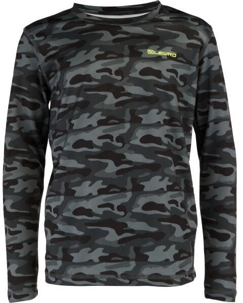 Lewro SHIMI Detské tričko, tmavo zelená, veľkosť 116-122