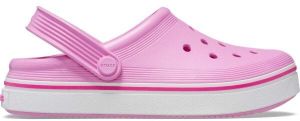 Crocs OFF COURT CLOG K Dievčenská detská nazúvacia obuv, ružová, veľkosť 28/29