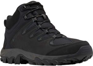 Columbia BUXTON PEAK MID WP Pánska turistická obuv, čierna, veľkosť 44.5