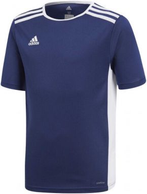 adidas ENTRADA 18 JSYY Chlapčenský futbalový dres, tmavo modrá, veľkosť