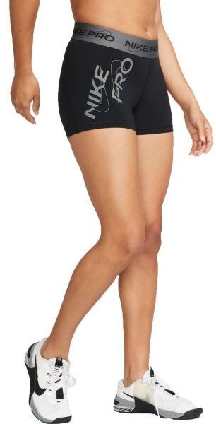 Nike NP DF MR GRX 3IN SHORT Dámske tréningové šortky, čierna, veľkosť