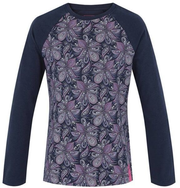 LOAP BINELLA Dievčenské tričko, tmavo modrá, veľkosť 122-128