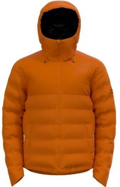 Odlo M SEVERINN-THERMIC HOODED INSULATED JACKET Pánska páperová bunda, hnedá, veľkosť