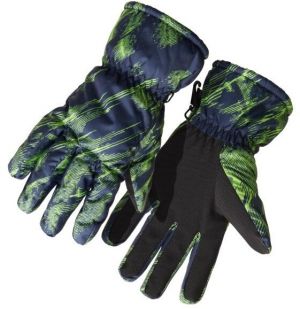 Lewro NEFFI Detské lyžiarske rukavice, tmavo modrá, veľkosť