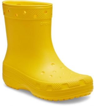 Crocs CLASSIC RAIN BOOT Dámske gumáky, žltá, veľkosť 36/37