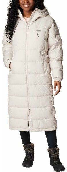Columbia PIKE LAKE II LONG JACKET Dámsky zimný kabát, sivá, veľkosť