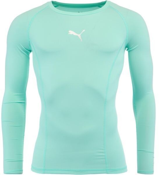 Puma LIGA BASELAYER TEE LS Pánske funkčné tričko, tyrkysová, veľkosť