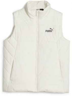 Puma ESS PADDED VEST Dámska vesta, béžová, veľkosť