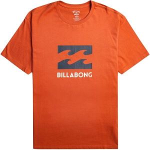 Billabong WAVE SS Pánske tričko, oranžová, veľkosť