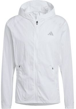 adidas MARATHON JACKET Pánska bežecká bunda, biela, veľkosť