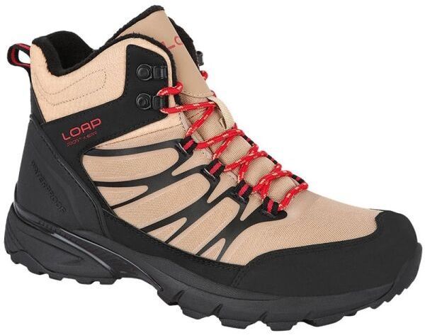LOAP CROWDER Pánska zateplená outdoorová obuv, béžová, veľkosť