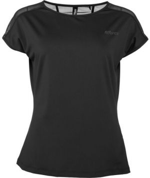 Fitforce MYRIS Dámske fitness tričko, čierna, veľkosť