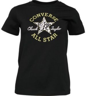 Converse CHUCK PATCH INFILL TEE Dámske tričko, čierna, veľkosť