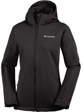 Columbia CASCADE RIDGE JACKET Dámska softshellová bunda, čierna, veľkosť