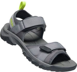 Keen TARGHEE III OPEN TOE H2 Pánske sandále, sivá, veľkosť 45
