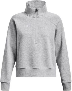 Under Armour RIVAL FLEECE HZ Dámska mikina, sivá, veľkosť