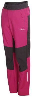 Lewro NORAY Chlapčenské softshellové nohavice, ružová, veľkosť