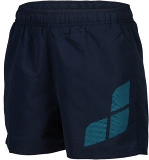 Arena BEACH SHORT LOGO JR Chlapčenské športové šortky, tmavo modrá, veľkosť 10-11Y