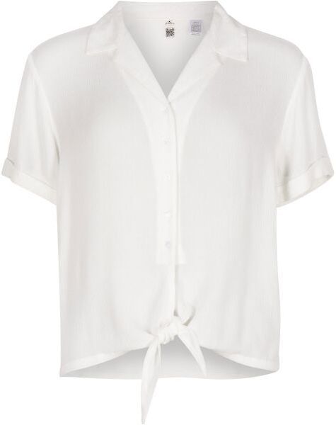 O'Neill CALI WOVEN SHIRT Dámska košeľa s krátkym rukávom, biela, veľkosť