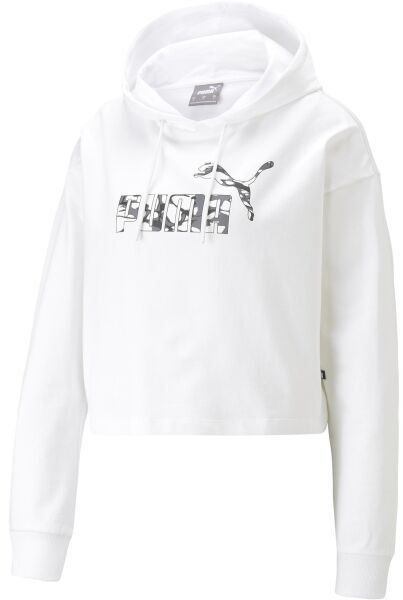 Puma SUMMER SPLASH HOODIE TR Dámska mikina, biela, veľkosť