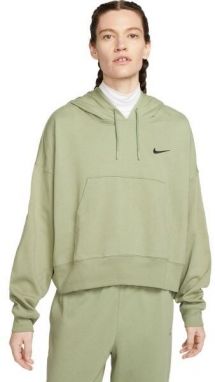 Nike NSW JRSY OS PO HOODIE Dámska mikina, svetlo zelená, veľkosť