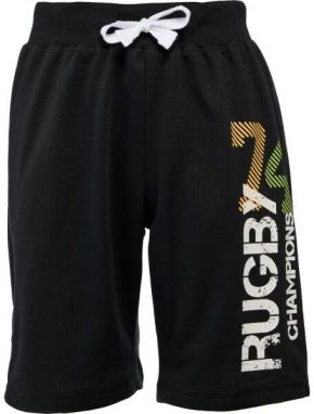 Lewro NARO Chlapčenské úpletové šortky, čierna, veľkosť 140-146