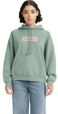 Levi's® GRAPHIC STANDARD HOODIE BATWIN Dámska mikina, svetlo zelená, veľkosť