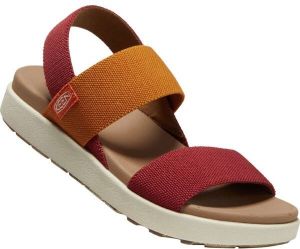 Keen ELLE BACKSTRAP W Dámske sandále, vínová, veľkosť 37.5