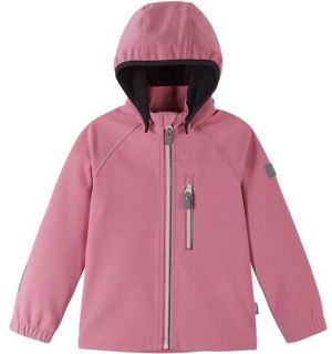 REIMA VANTTI Detská softshellová bunda, ružová, veľkosť