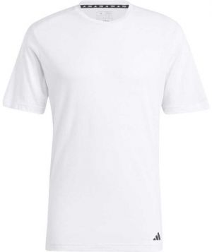 adidas YOGA BASE TEE Pánske športové tričko, biela, veľkosť XXL