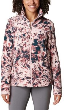 Columbia FAST TREK PRINTED JACKET Dámska bunda, ružová, veľkosť