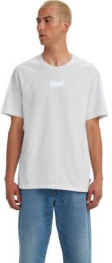 Levi's® SS RELAXED FIT TEE BW TAPE Pánske tričko, sivá, veľkosť