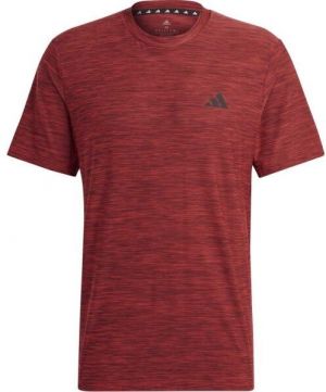 adidas TR-ES STRETCH T Pánske športové tričko, vínová, veľkosť